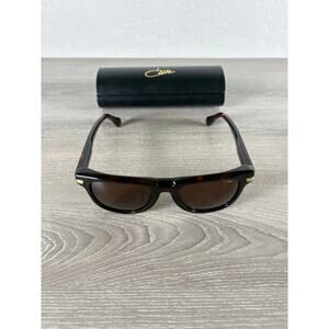 Cazal Model 8041 Tortoise Shell Black Brown Unisex Sunglasses- NEW